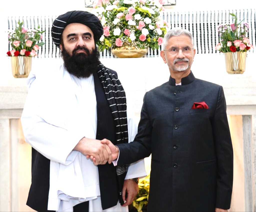 Taliban minister, Taliban minister visits India, women journalists, women journalists Not allowed, Aamir Khan Muttaqi, press conference, MEA statement, women journalists, Priyanka Gandhi, PM Modi, women journalists controversy, India Afghanistan relations, Taliban women rights, P Chidambaram, Mahua Moitra, Ministry of External Affairs, Afghan Embassy, Delhi, journalistic freedom, Taliban