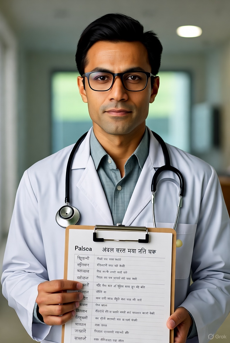 AIIMS, AIIMS Doctors, Doctors Hindi Prescription, Hindi Prescription, Health Ministry, Health Ministry Instructions, Medical Education, Doctors' Handwriting, Medicine Name in Hindi, AIIMS Hindi Prescription, Benefit to Common Man