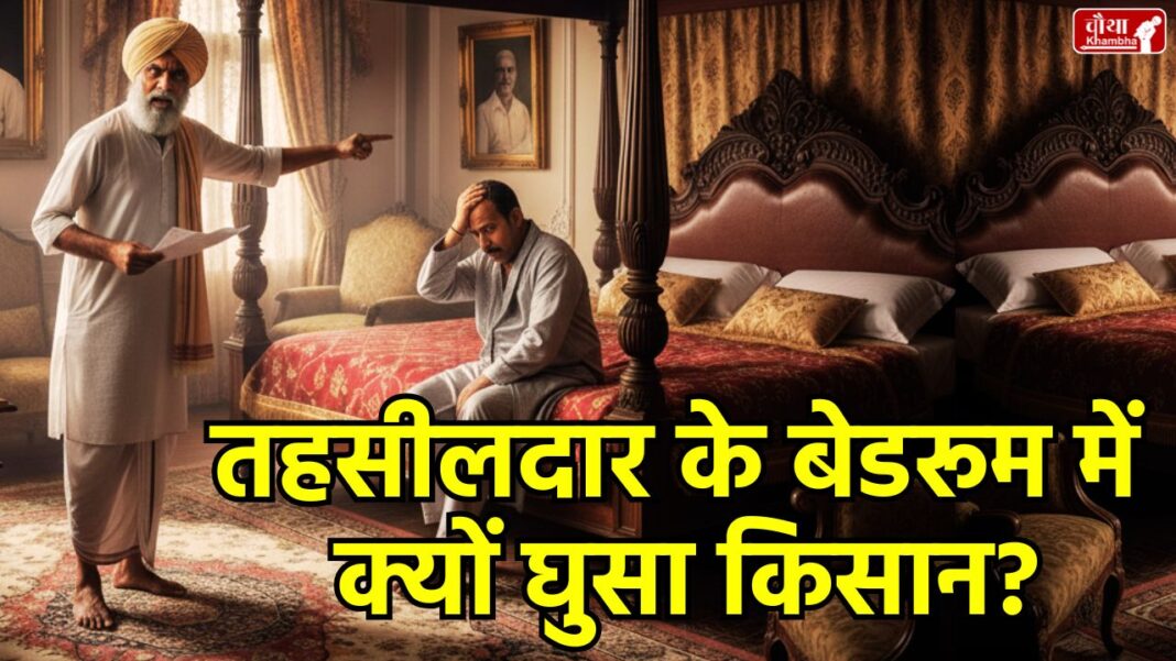 Fertilizer token dispute, Tehsildar restraint, farmer problem, e-token system, Shivpuri news, Bairad Tehsildar, fertilizer to farmers, urea fertilizer distribution, administrative restraint, farmer dissatisfaction, farmer in bedroom, MP news