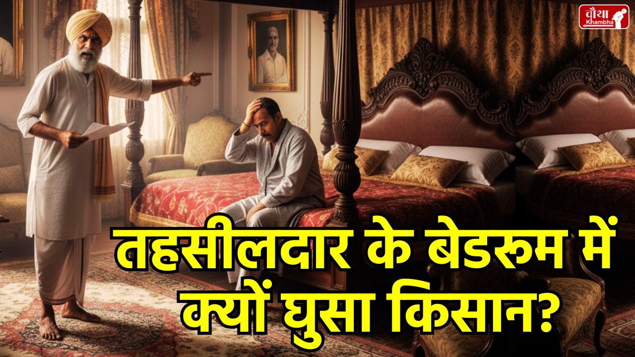 Fertilizer token dispute, Tehsildar restraint, farmer problem, e-token system, Shivpuri news, Bairad Tehsildar, fertilizer to farmers, urea fertilizer distribution, administrative restraint, farmer dissatisfaction, farmer in bedroom, MP news