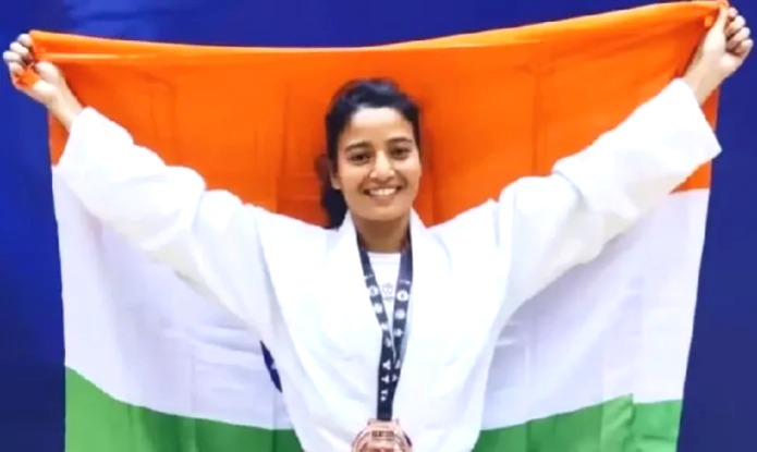Ju-Jitsu player Rohini Kalam suicide, Ju-Jitsu player Rohini Kalam, Vijendra Kharsodia arrested, Pritam Singh Solanki one-sided love, MP Ju-Jitsu Association vice president, Rohini Kalam coach harassment, international player suicide, Dewas Ju-Jitsu case, Rohini Kalam mental harassment, Asian Games player suicide