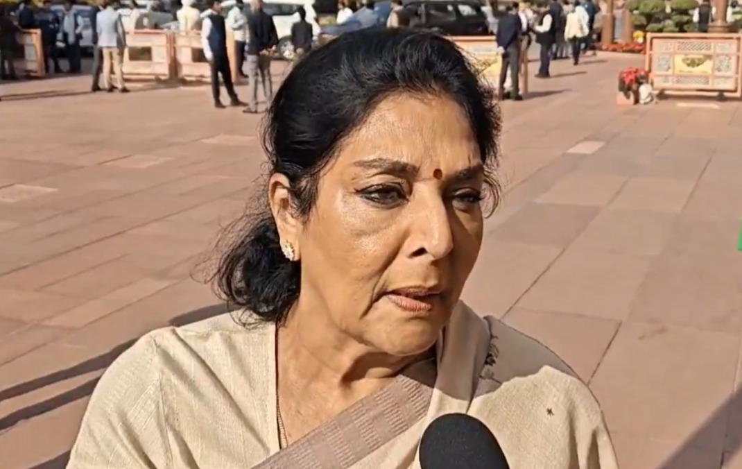 Renuka Chowdhury dog, Renuka Chowdhury, dog in Parliament, Parliament controversy, Parliament winter session 2025, Congress BJP controversy, Parliament rules, pets in Parliament, political symbolism, Parliament security protocol, Renuka Chowdhury statement, Telangana Rajya Sabha MP
