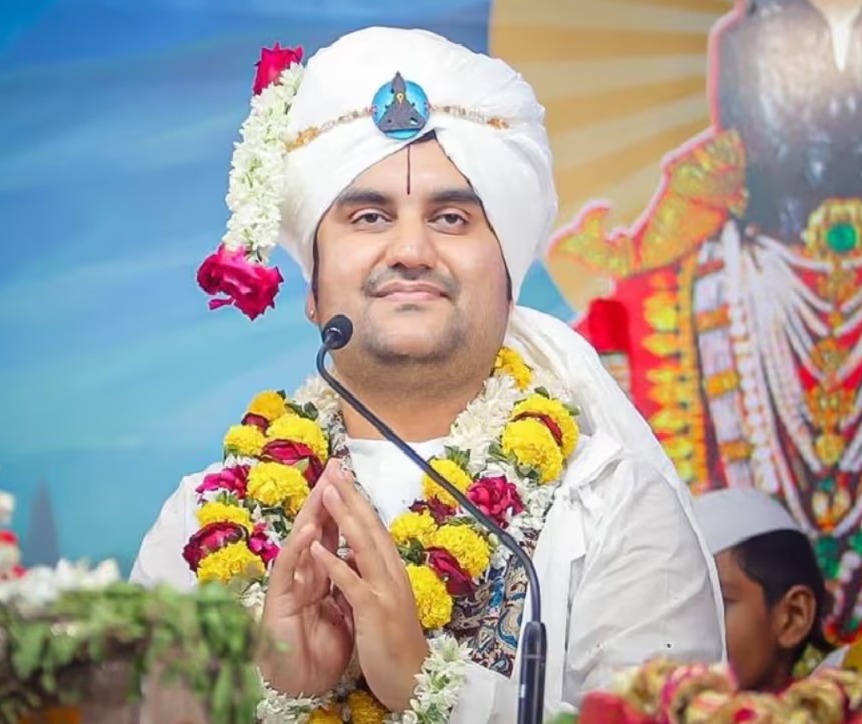 Indresh Upadhyay, who is Indresh Upadhyay, Indresh Upadhyay Wedding, Indresh Upadhyay wife, Shipra Sharma, katha vachak Indresh Upadhyay, Indresh Upadhyay Jaipur, who is Shipra Sharma, Indresh Upadhyay bride, Amer Taj Hotel, Dhirendra Shastri, Indresh Upadhyay Biography