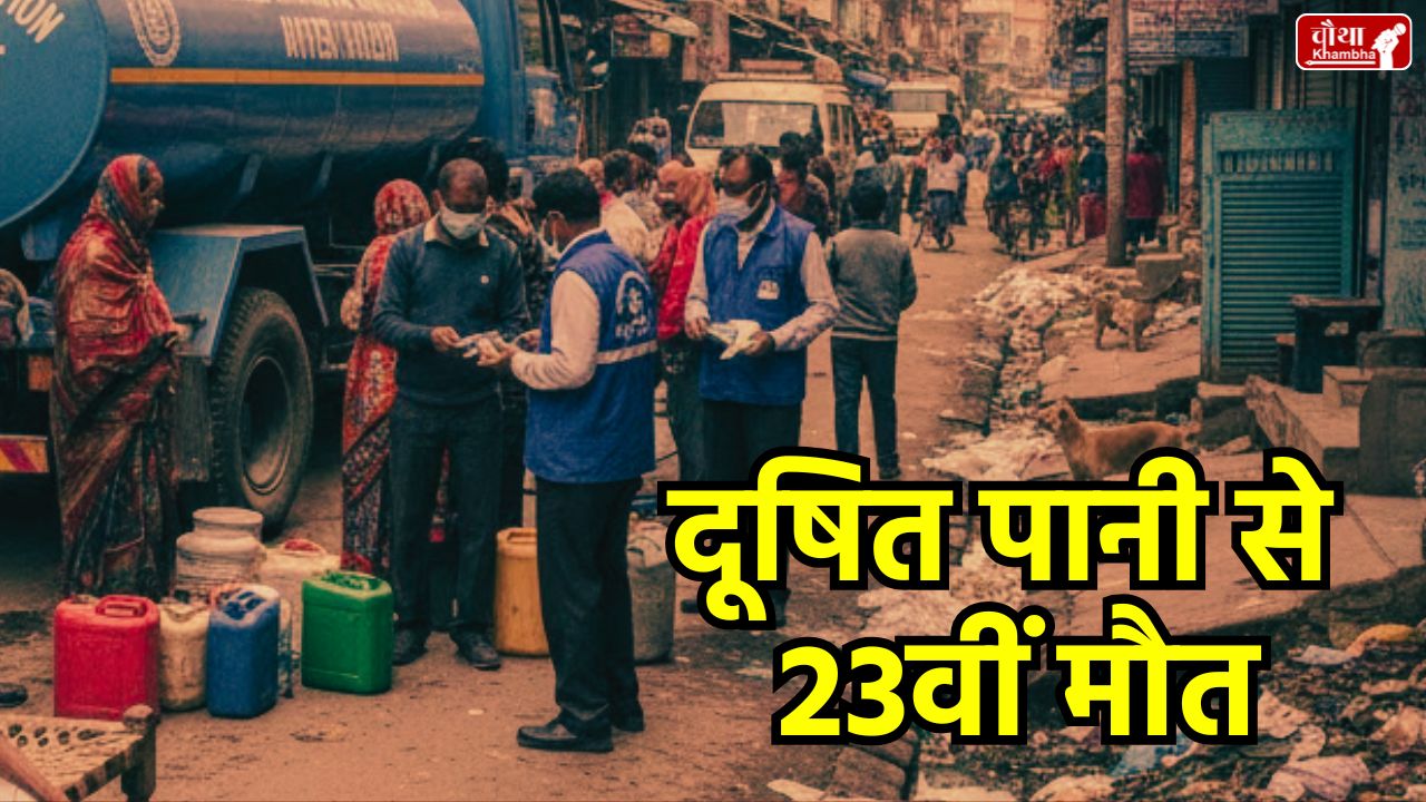 Indore contaminated water news, Indore Bhagirathpura water crisis, Contaminated water deaths in Indore, Diarrhea outbreak in Indore, Indore Municipal Corporation water supply, Indore Health News Hindi