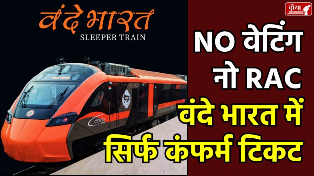 Vande Bharat Sleeper Train Fare, Vande Bharat Sleeper Route, No RAC in Vande Bharat, Howrah to Guwahati Vande Bharat Sleeper, Vande Bharat Sleeper Ticket Price, Indian Railways New Rules 2026