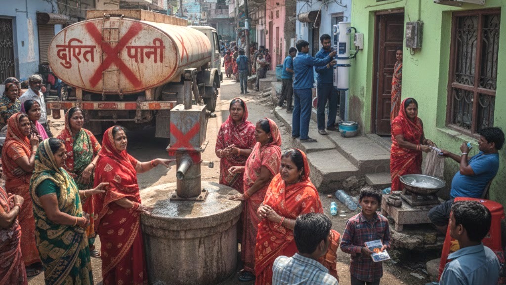 Indore Contaminated Water Case, Bhagirathpura Water Infection, Indore 17 Deaths, Due to Water, Retired Policeman Death, Indore, High Court Indore Water Report, MP Health Department News, #IndoreWaterCrisis