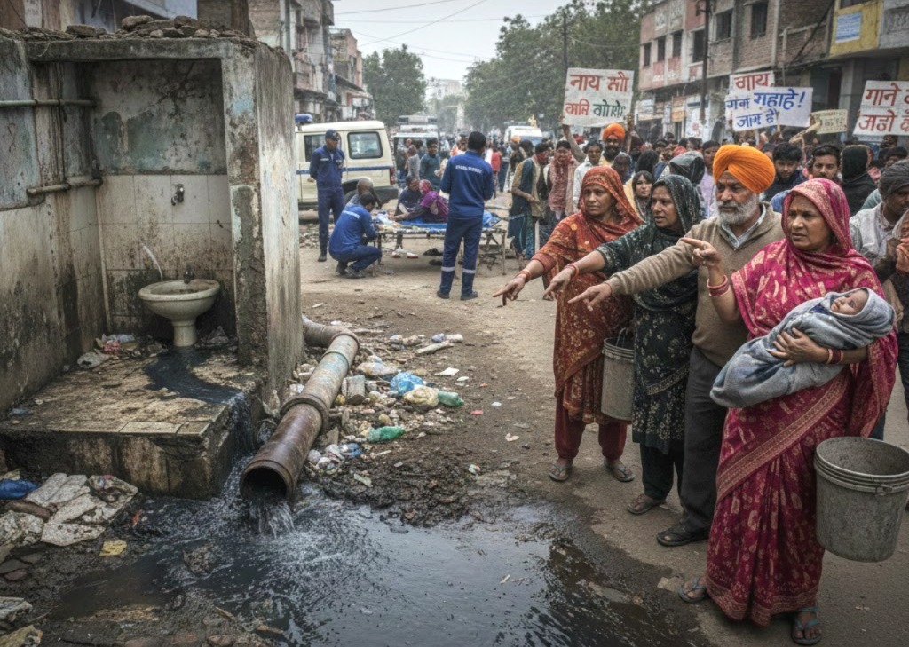 Indore Contaminated Water Case, Bhagirathpura Water Infection, Indore 17 Deaths, Due to Water, Retired Policeman Death, Indore, High Court Indore Water Report, MP Health Department News, #IndoreWaterCrisis