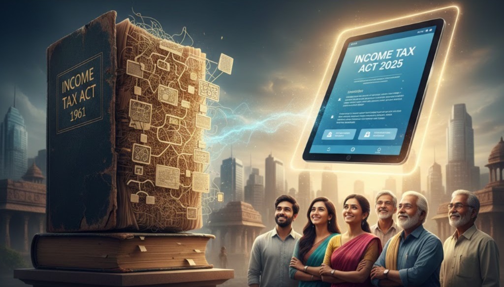 Income Tax Act 2025, New Income Tax Law, India, Income Tax Act 1961, Tax reforms India, Simplified Tax Law, New Tax Year, Income Tax changes April 1, Utility News, Income Tax Act 2026, Income Tax, Nirmala Sitharaman, Budget 2026