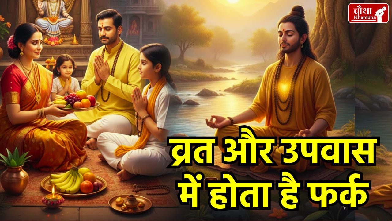 Difference between Vrat Upvas, Benefits of Fasting, Importance of Ekadashi, Meaning of Fasting, Why observe fast, Hindu religion, Vrat meaning, Upvas meaning, Spiritual significance of Fasting, Religion News, Vrat and Upvas, Vrat Upvas Difference, Vrat, Upvas,