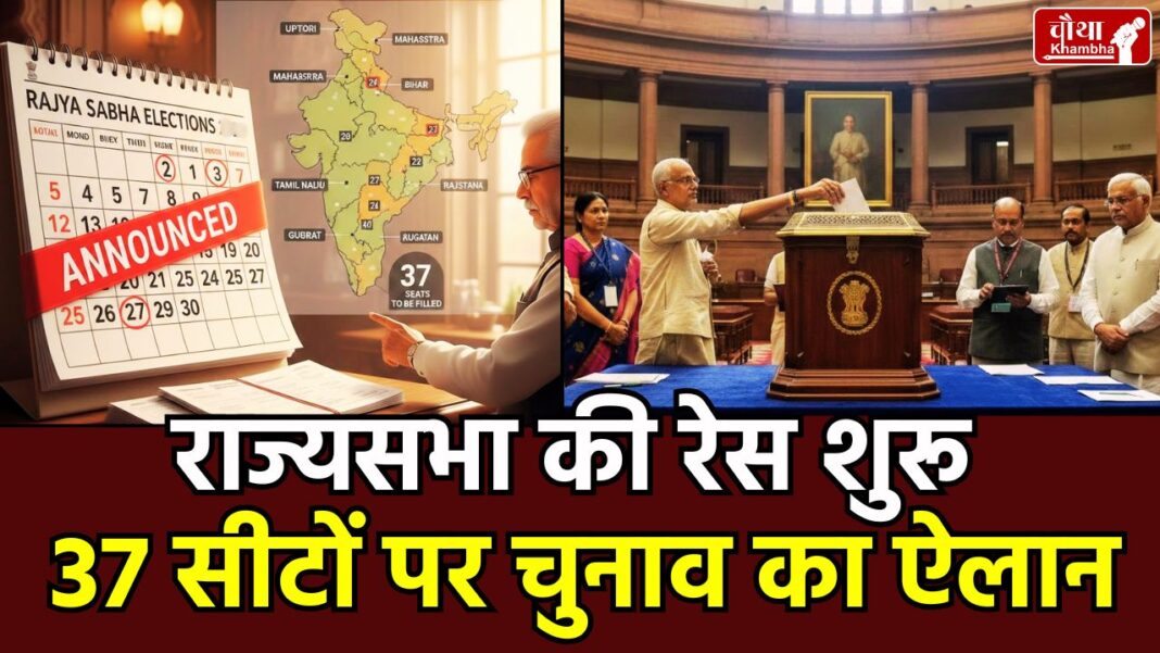 Rajya Sabha Election 2026, Rajya Sabha Seats 2026, Election Commission of India, Sharad Pawar Rajya Sabha, Rajya Sabha Voting Date, 10 States 37 Seats, Rajya Sabha Member Retirement 2026