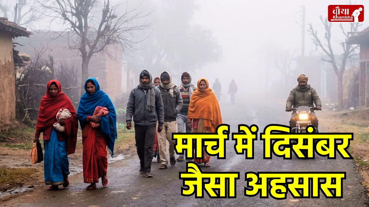 Weather Update March 2026, Delhi Weather, MP Rain Alert, Western Disturbance, Rain Alert, Hailstorm Alert, India Weather, IMD Alert, मार्च में ठंड, दिल्ली में बारिश, ओलावृष्टि की चेतावनी, Cold Weather in March, Cold Weather