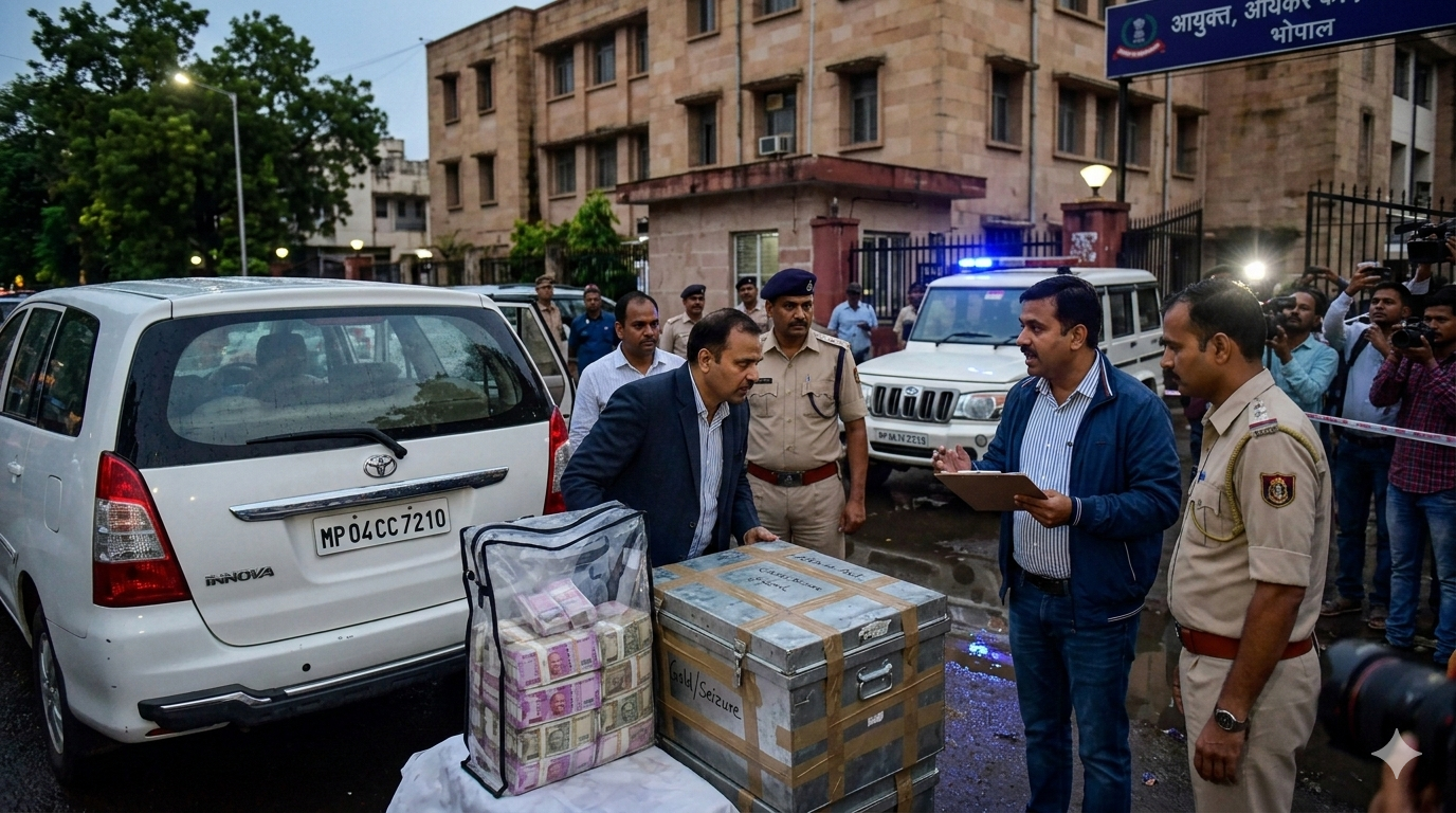 Saurabh Sharma Property Seize