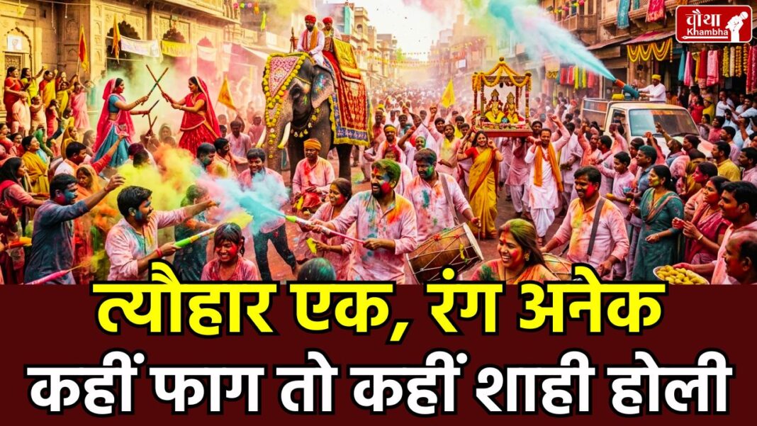 Holi 2026, Types of Holi in India, Lathmar Holi of Mathura, Ger of Indore, Royal Holi of Rajasthan, Dol Purnima Bengal, Rang Panchami Madhya Pradesh, Holi Celebrations India, Religion News, Special Story, Holi Special