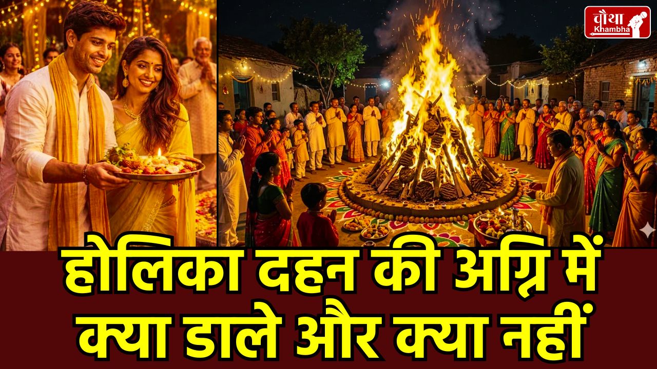 Holika Dahan 2026 Shubh Muhurat, Holika Dahan 2026 Muhurat, Holika Dahan Puja Vidhi, remedies for Holika's ashes, Holika Dahan 2026 Date and Time. Holika Dahan, what to put in the fire and what not to put, Religion News