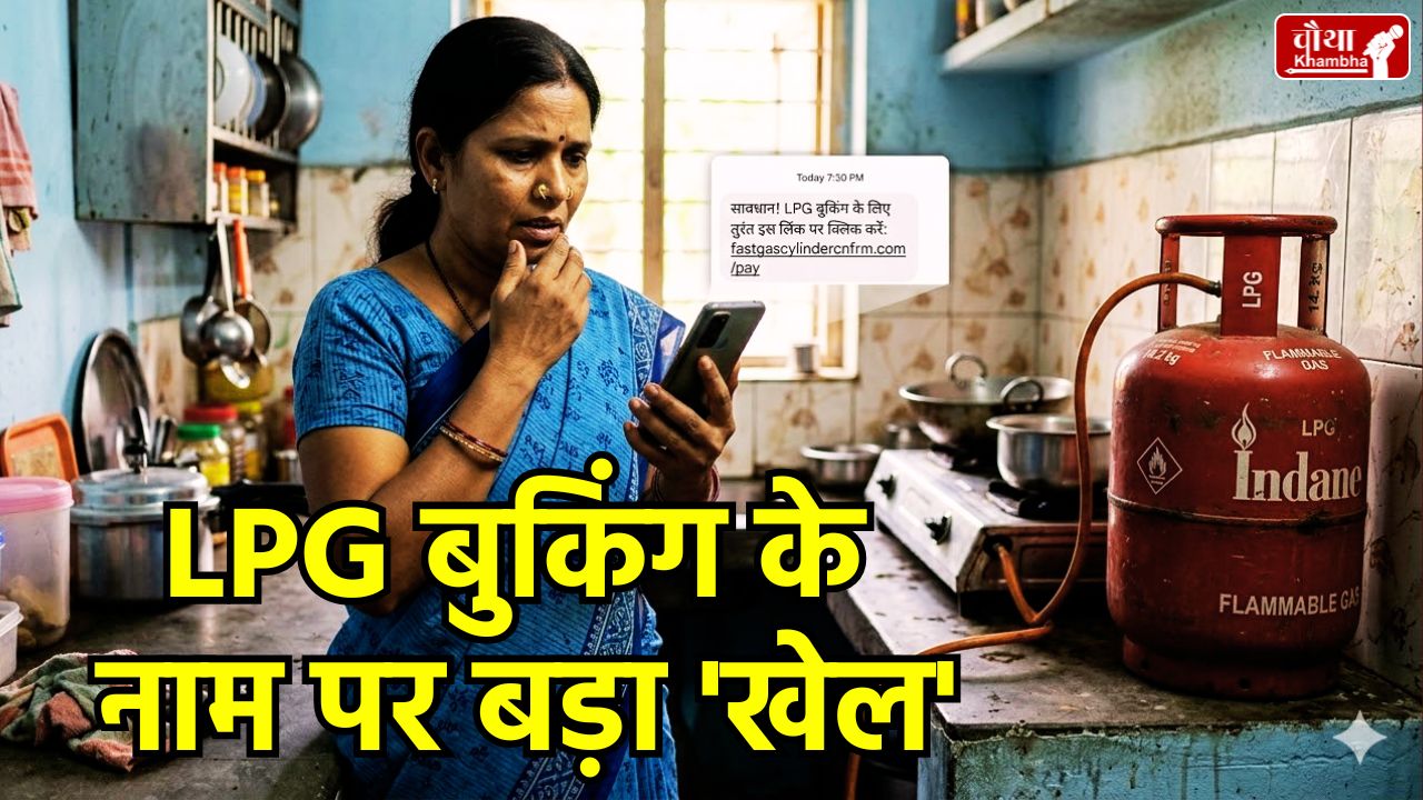 LPG Cylinder Booking Scam, LPG Cylinder Fraud Alert, Gas Booking Scam Hindi, Delhi Police Cyber Alert, How to book safe gas cylinder, Indane Gas Booking Number, Cyber Crime Helpline 1930, Gas Agency Fake Call, Online Fraud Prevention India