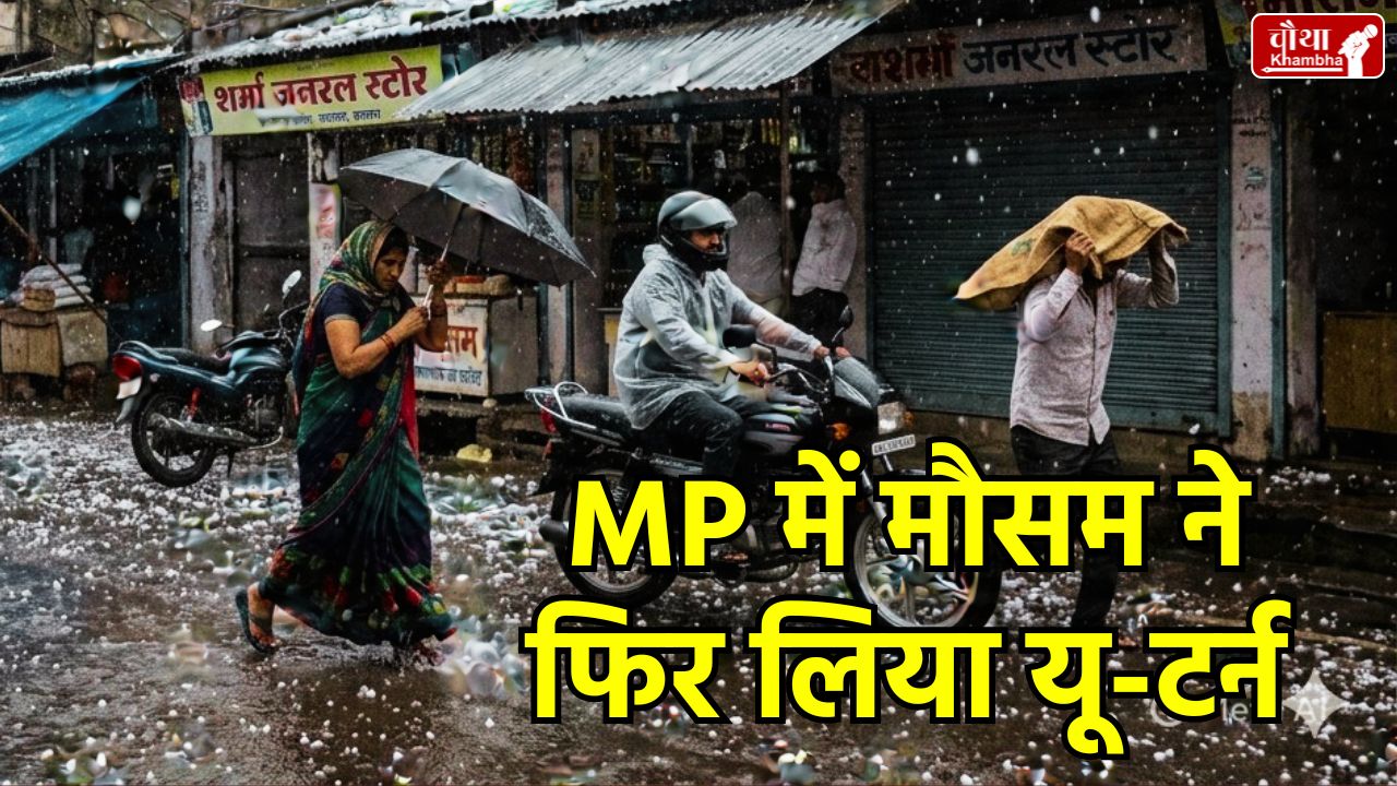 MP Weather Update Today, Madhya Pradesh Rain Alert, Mandsaur Neemuch Hailstorm, Bhopal Weather News, MP Me Barish Kab Hogi, Weather Forecast Madhya Pradesh,