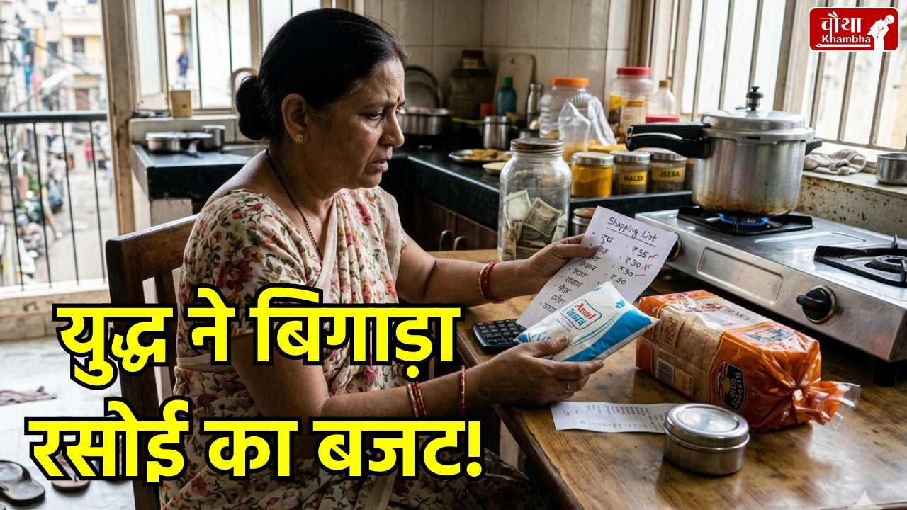 The Pinch of Inflation, Iran-Israel Conflict Impact, Prices Rise from April 1st, Plastic Price Increase, LPG Crisis, Middle East Crisis and India, Prices of Everyday Essentials, Biscuits Bread Become Expensive, Household Kitchen Budget, Utility News, Business News, Inflation Expected to Rise