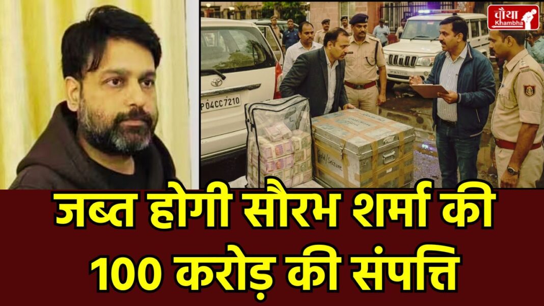 Saurabh Sharma Property Seize