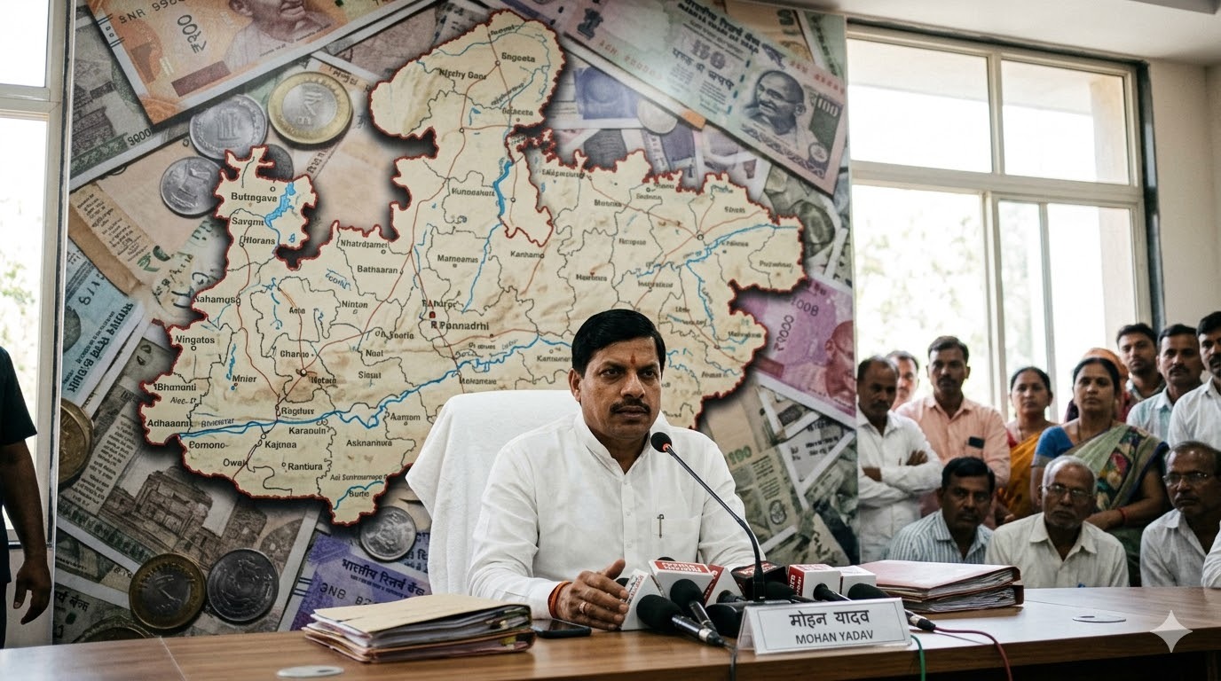 MP Government Debt, MP Budget 2026, Madhya Pradesh Loan, MP News, Mohan Yadav Government, MP Economy, मध्य प्रदेश कर्ज, एमपी सरकार ऋण, आरबीआई ई-कुबेर, Mohan Yadav, RBI