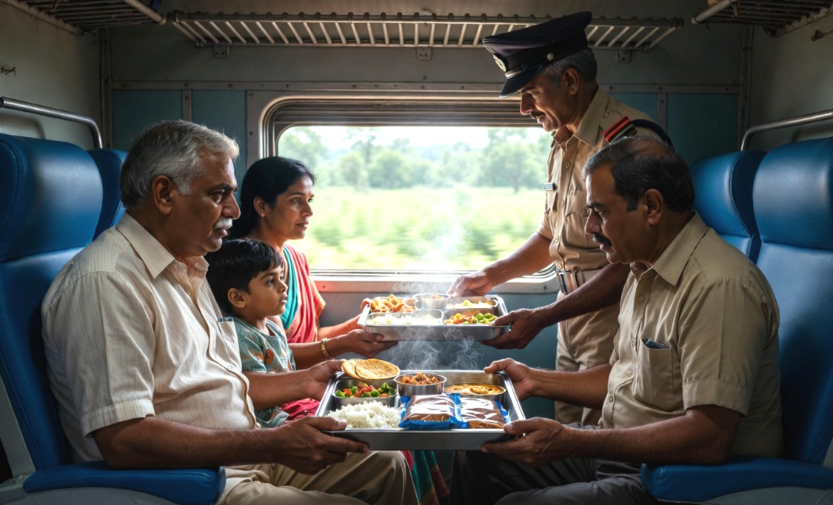 IRCTC News, LPG Shortage Impact, Railway Catering WCR, Induction Cooking in Trains, Ready to Eat Food Railway, Indian Railways Food Update, Cluster Kitchen WCR, एके सिंह IRCTC.