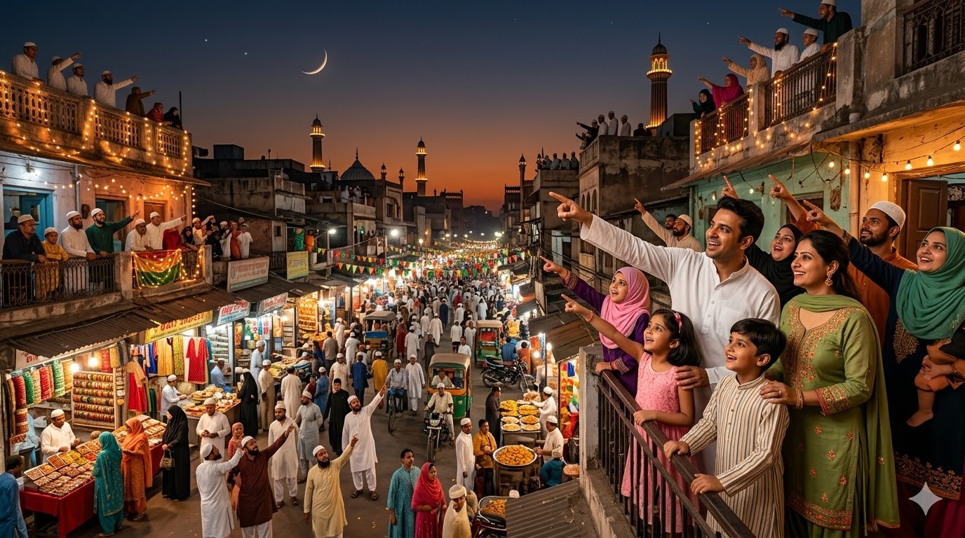 Eid ul Fitr 2026, Moon Sighting Science, Saudi Arabia vs India, Eid 2026, Moon Sighting Reason, Why Eid dates differ, रूयत-ए-हिलाल, ईद का चांद, ईद 2026, Religion News, Saudi Arabia, India Eid, Saudi Arab Eid, UAE Eid