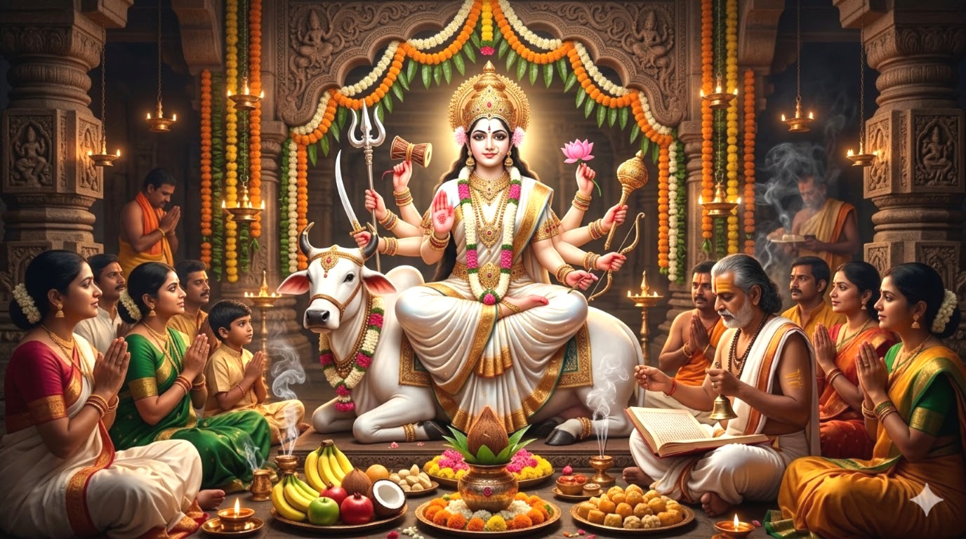 Durga Ashtami 2026, Chaitra Navratri 2026, Ashtami Auspicious Timings, Mahagauri katha, Kanya Pujan, Mahashtami 2026 Date, Durga Puja Bhog, Religion News, Mahagauri Puja, Mahagauri, Ashtami 2026