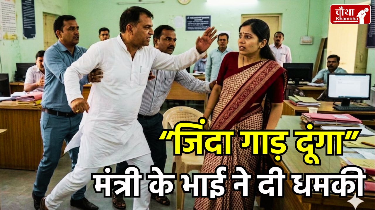 Alirajpur CEO Priya Kag News, Inder Singh Chauhan Controversy, Nagar Singh Chauhan Brother, MP Kanya Vivah Yojana Dispute, Madhya Pradesh Crime News, Woman Officer Threatened, MP Government News