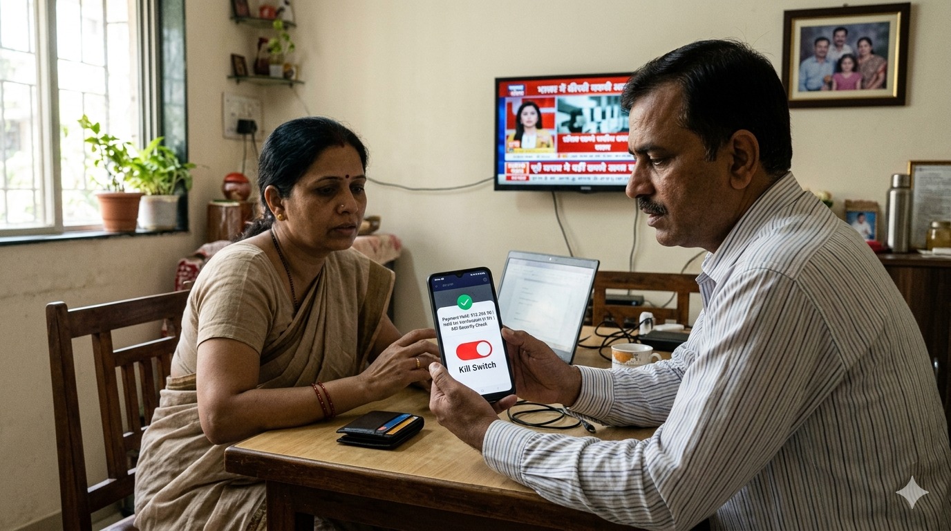 RBI New Rule, Online Fraud Prevention, RBI UPI Payment Hold, Kill Switch RBI, Digital Payment Security India, 10000 Transaction Rule, Trusted Person for Seniors, Banking New Rules 2026