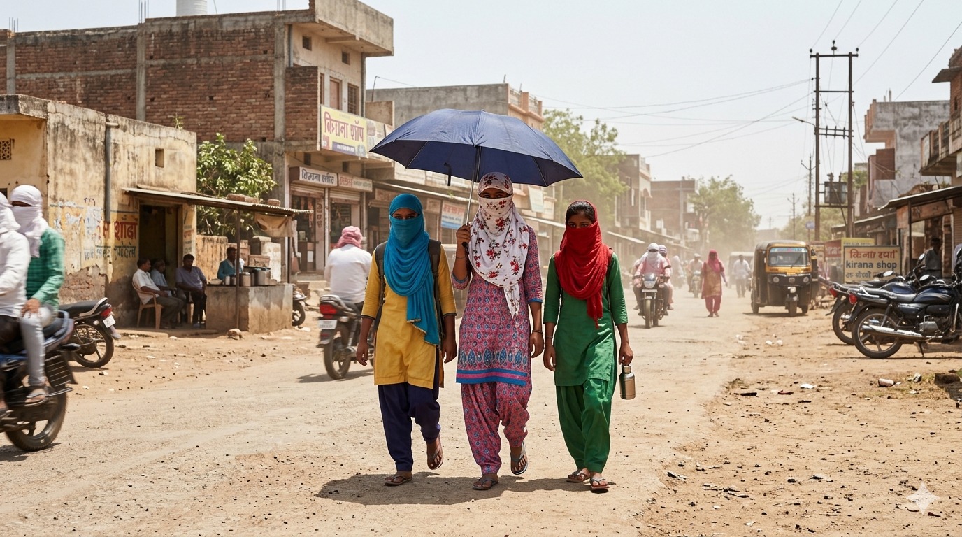 MP Weather Update, Heatwave Alert, Khajuraho Temperature, Madhya Pradesh, mp news, Bhopal Weather, Gwalior Heatwave, Warm Night in MP, Weather advisory, MP Weather