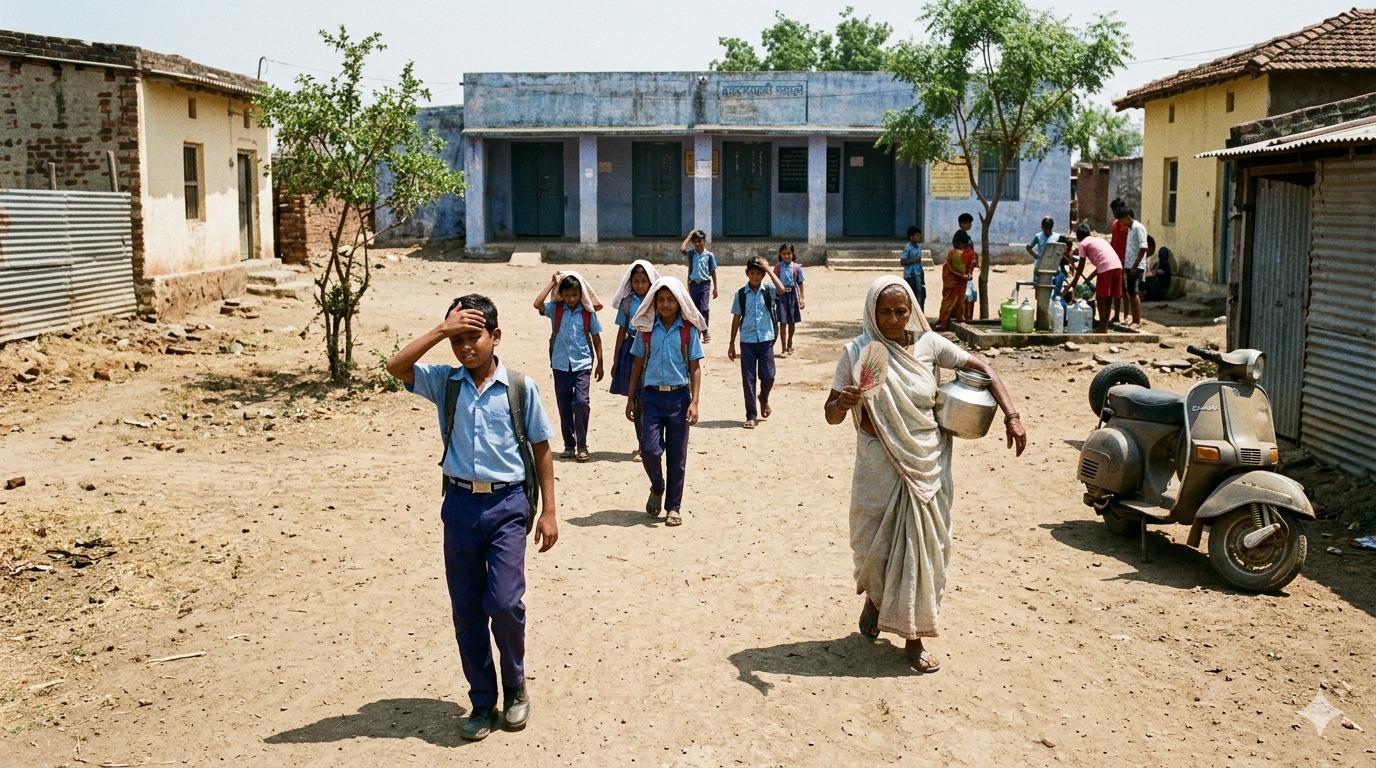 MP Weather Update, Heatwave Alert, Khajuraho Temperature, Madhya Pradesh, mp news, Bhopal Weather, Gwalior Heatwave, Warm Night in MP, Weather advisory, MP Weather