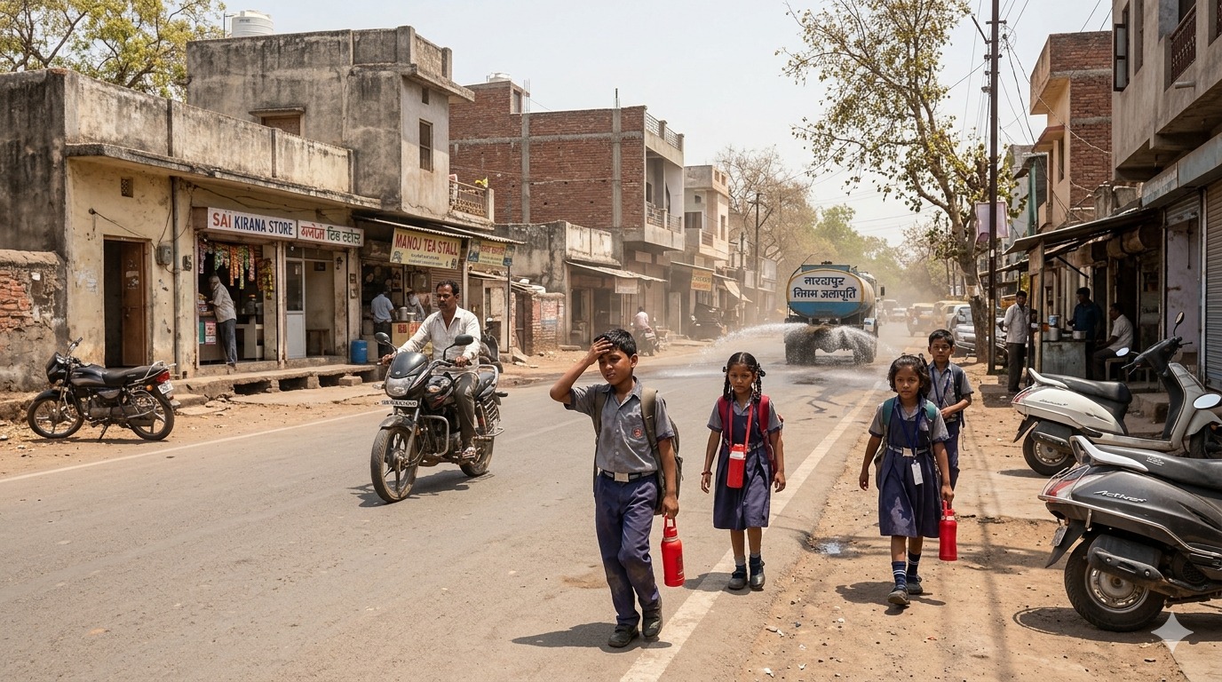 Heatwave Alert, Weather Update, India Weather, MP Weather, Khajuraho Temperature, School Holiday, MP News, IMD Alert, Madhya Pradesh, Summer Precautions, लू का अलर्ट, मध्य प्रदेश, मौसम समाचार