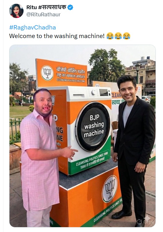 Raghav Chadha BJP Join, Raghav Chadha Instagram, Raghav Chadha Followers Drop, Raghav Chadha Resignation, Raghav Chadha AAP, Raghav Chadha Trolling, Arvind Kejriwal, political news, Raghav Chadha Memes