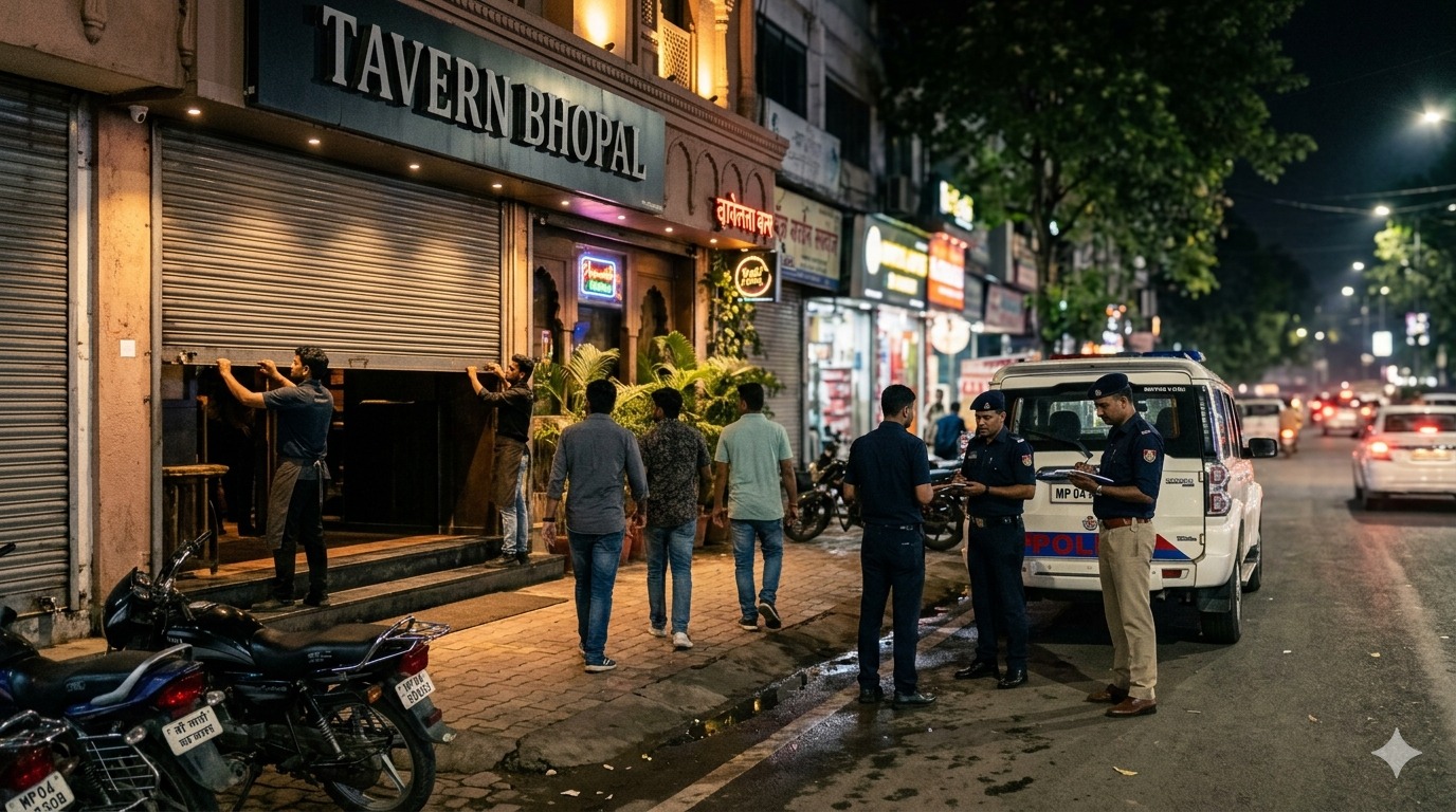 Bhopal Bar Closing Timings, Indore Model for Bhopal, Bhopal Nightlife Regulations, Police Commissioner Sanjay Kumar, Bhopal, New Guidelines for Bhopal Clubs, Bhopal Pub Rules, Priyank Mishra Collector, mp news